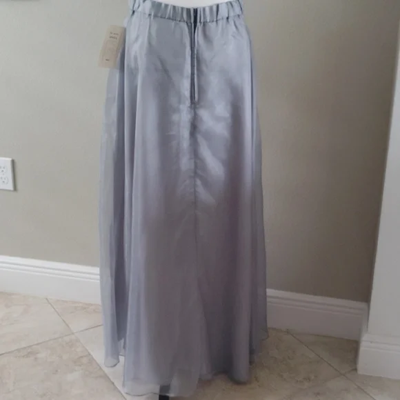 J.B.S. Ltd. A-line Organza Long Skirt - NWT - Picture 8 of 15